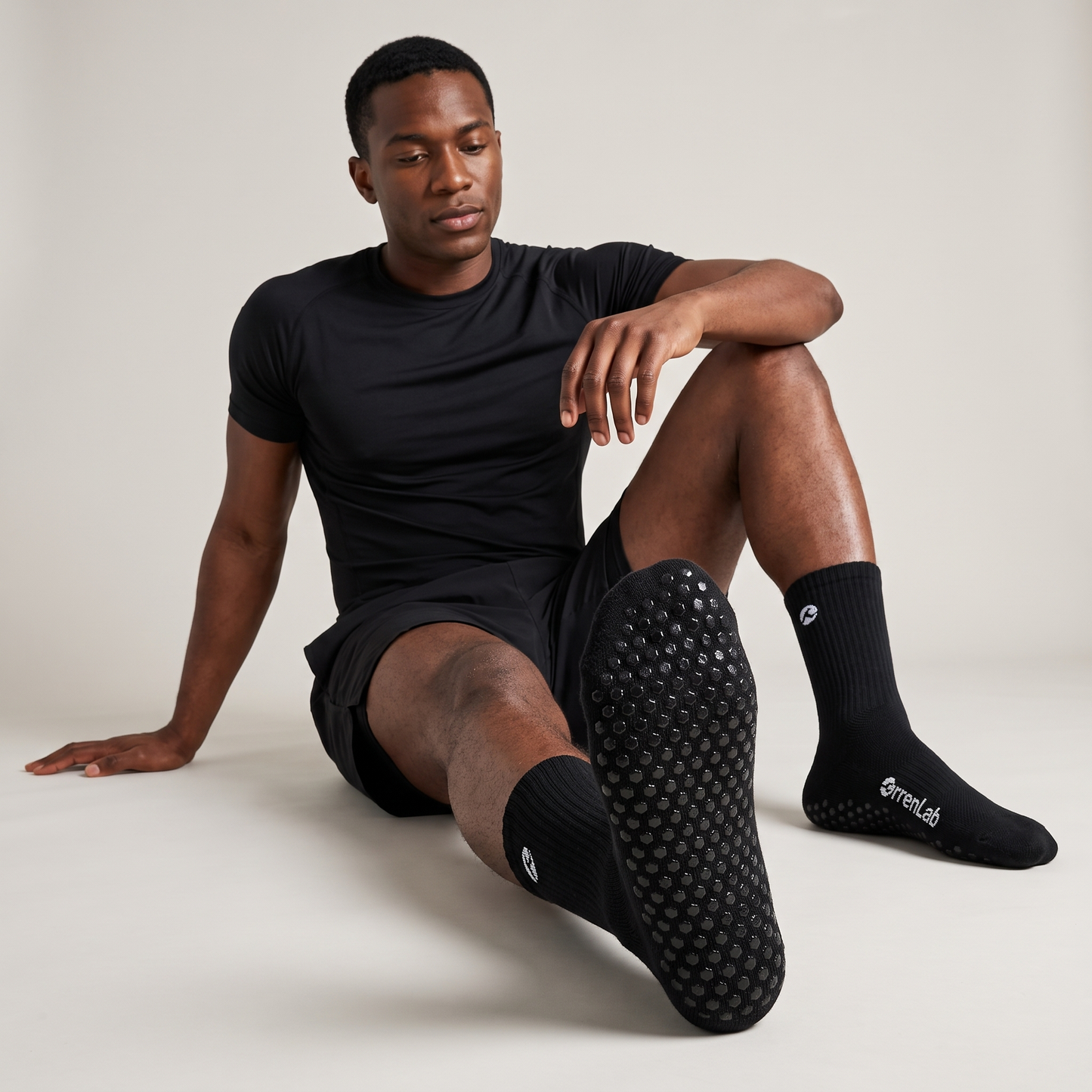 OrrenLab Men’s Pilates Grip Socks